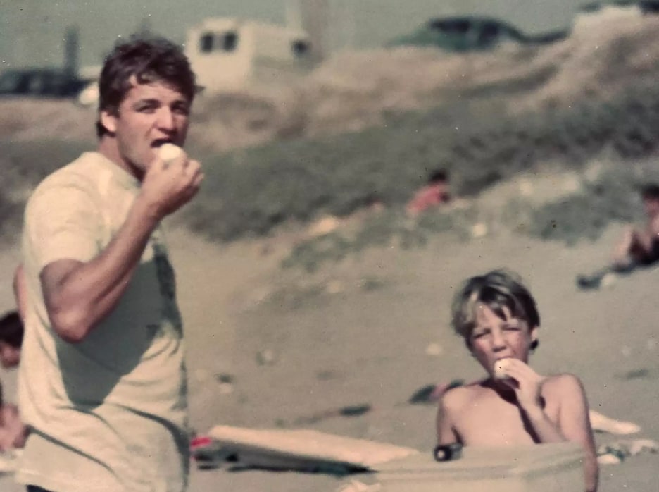 Pedro Pascal and his dad