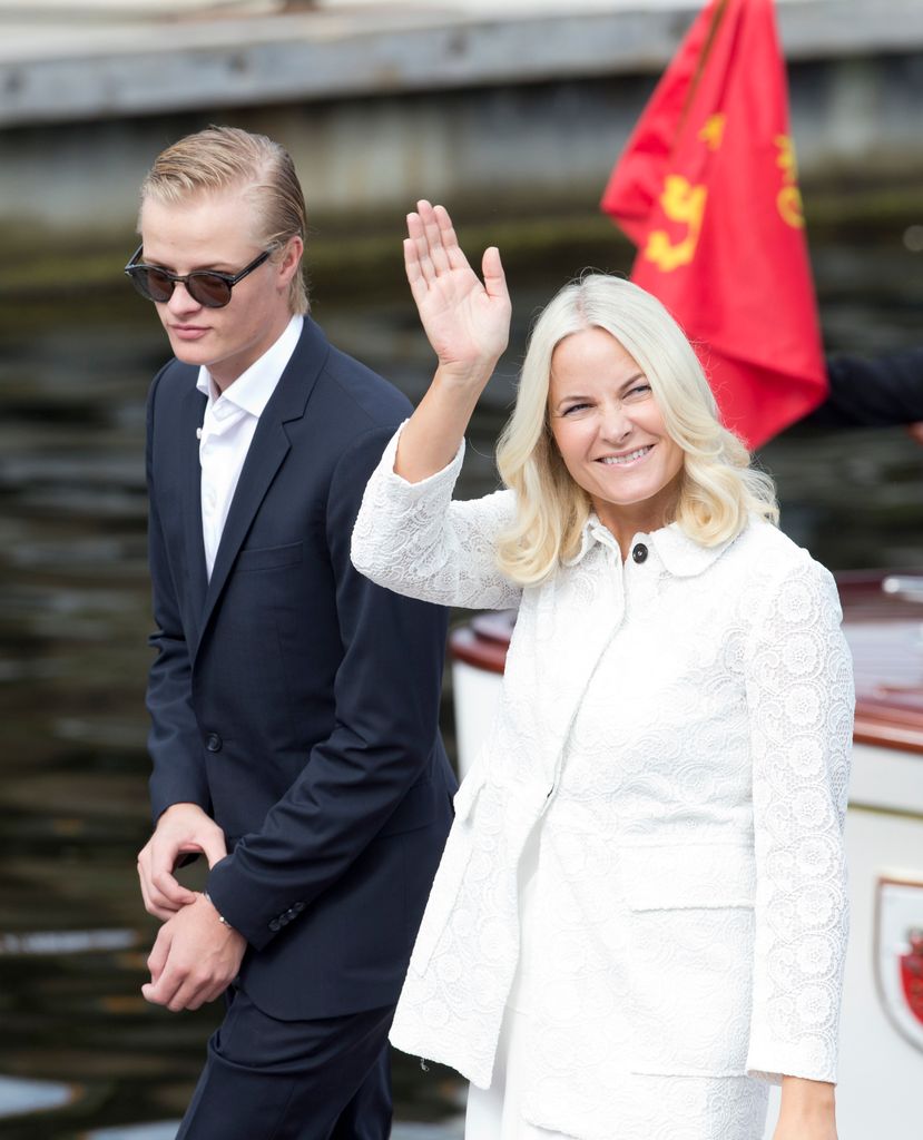 Mette-Marit postponed her Paris trip to be with her son Marius 