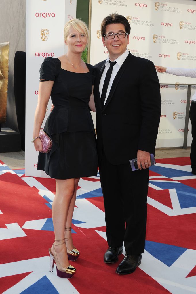 Michael Mcintyre with His Wife Kitty at
Bafta Television Awards - 27 May 2012