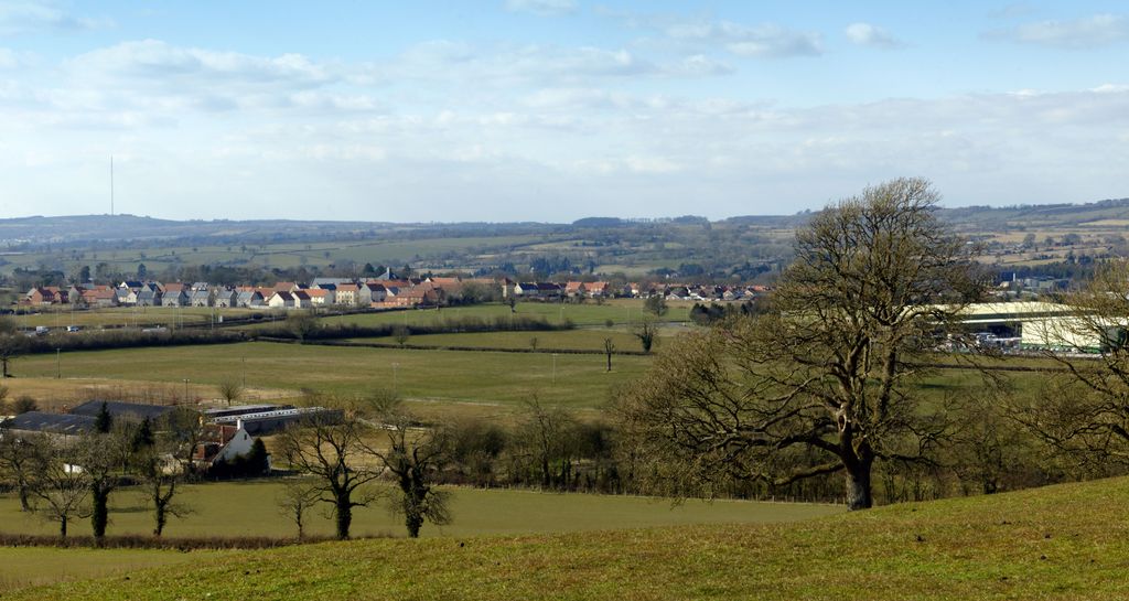A view in Shepton Mallet, Somerset