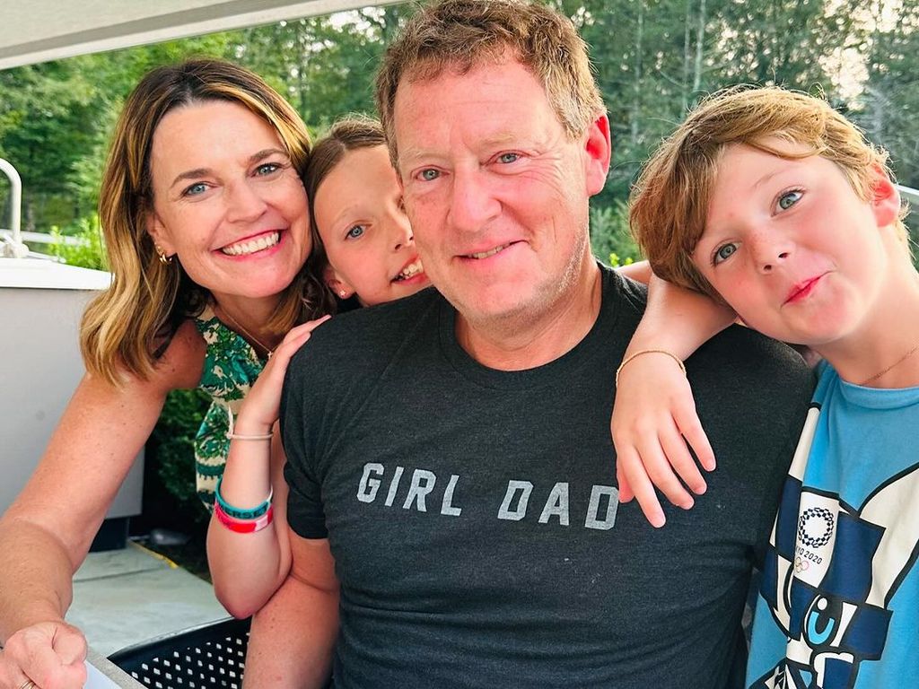 Savannah Guthrie is on vacation with her family 