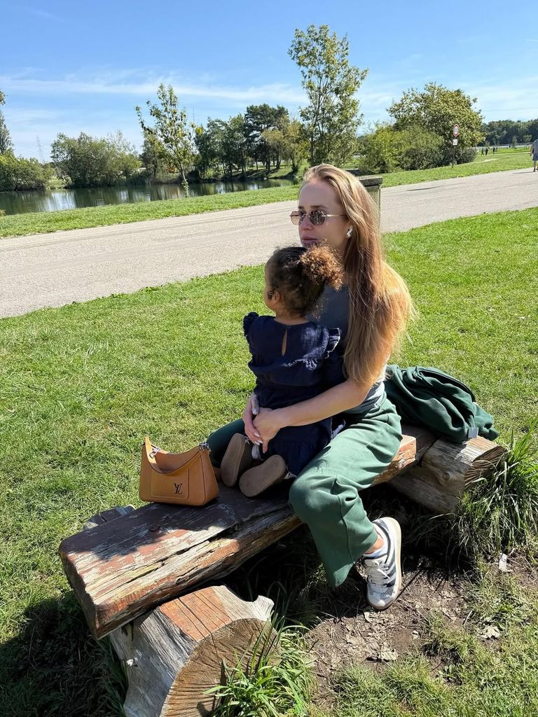 Elina Svitolina and her daughter Skai