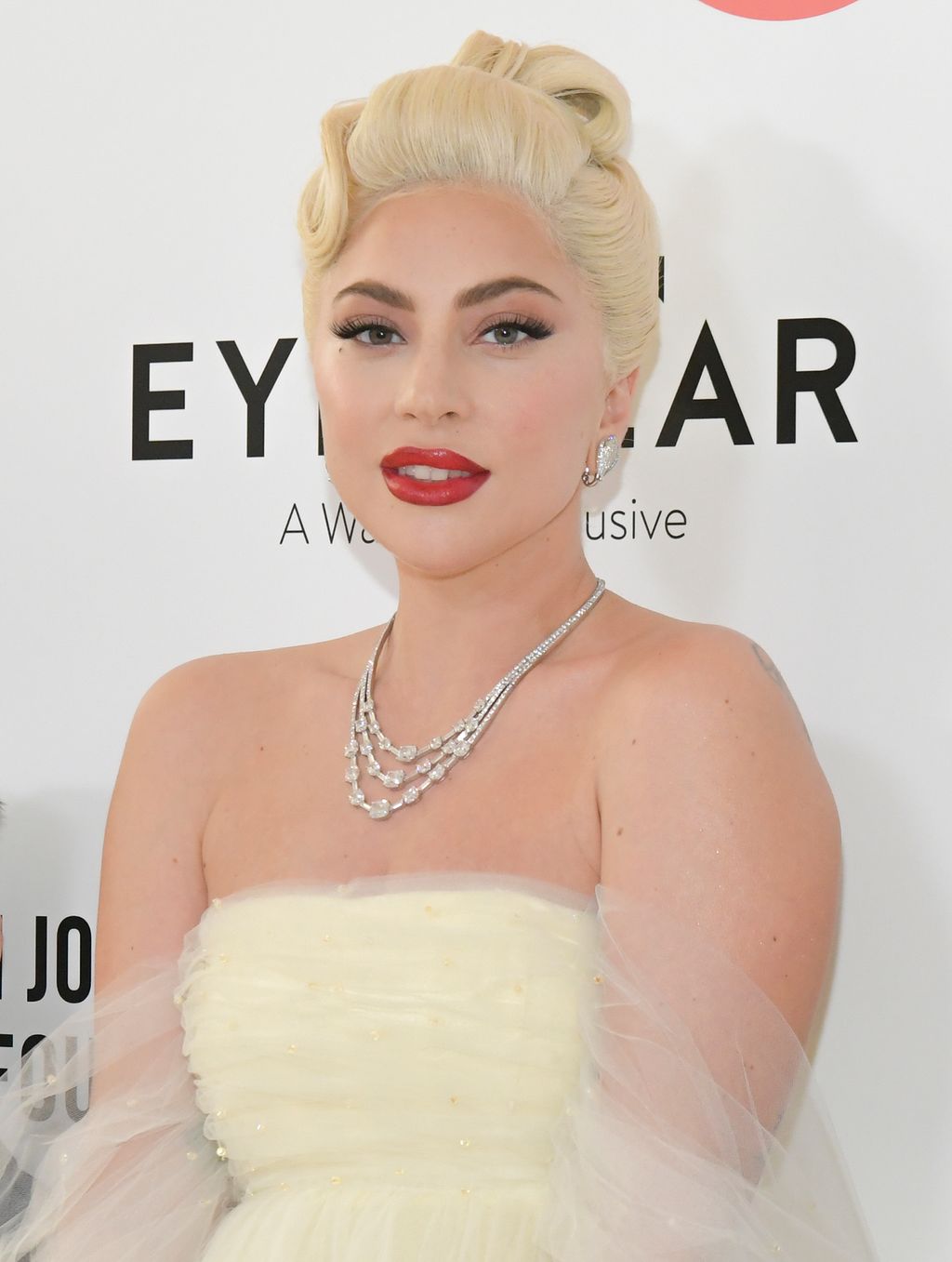 Lady Gaga attends Elton John AIDS Foundation's 30th Annual Academy Awards Viewing Party on March 27, 2022 in West Hollywood, California.