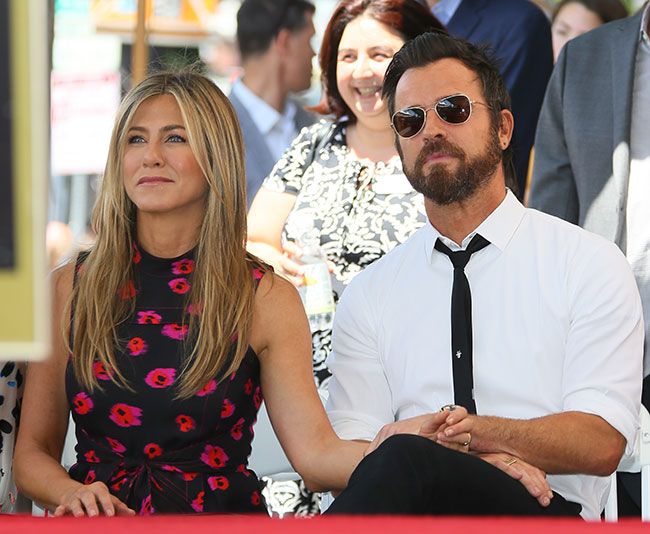 Jennifer Anistons Ex Husband Justin Theroux Reacts After Friends Star