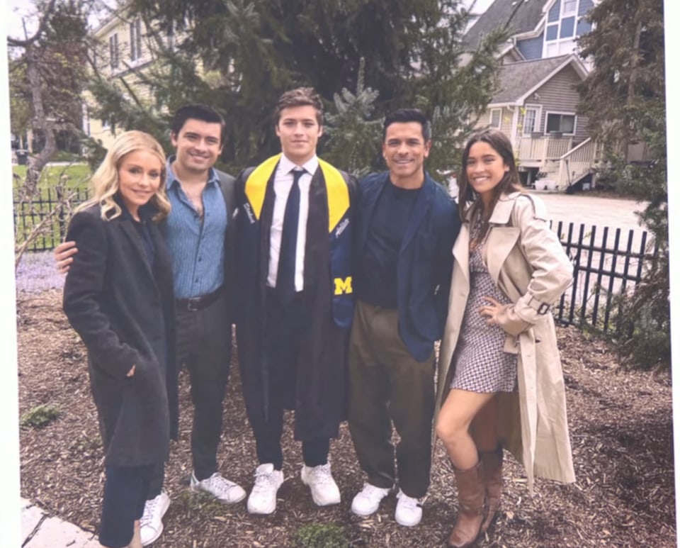 Kelly Ripa's 'model' son's then-and-now photos will blow you away | HELLO!