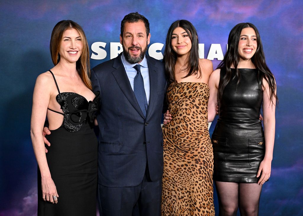 adam sandler wife jackie and daughters sadie and sunny