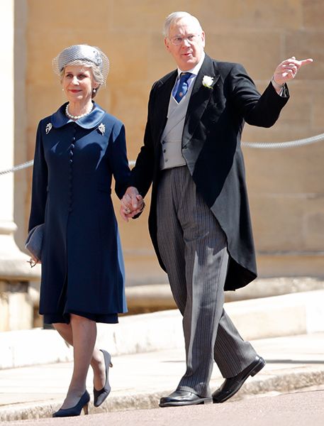 The Duke of Gloucester looks smart as he holds hands with his wife the Duchess of Gloucester 