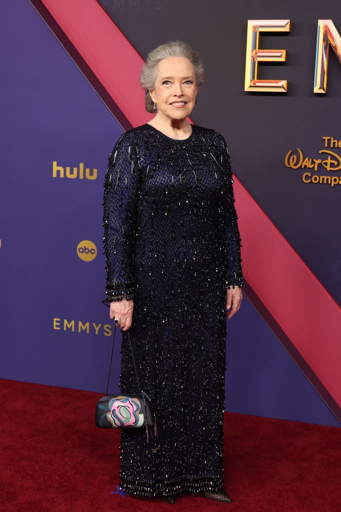 Kathy Bates attends the 76th Primetime Emmy Awards in 2024