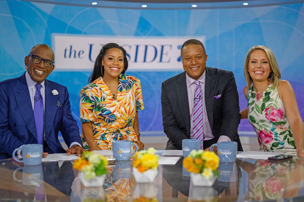 Hari ini - Foto: Al Roker, Sheinelle Jones, Craig Melvin dan Dylan Dreyer pada Kamis 9 Juni 2022