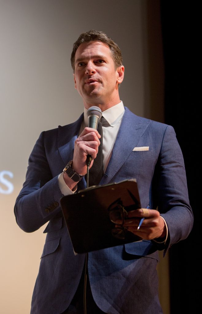 Thomas Roberts of MSNBC speaks after the screening of NBC and Sony Pictures Television Series Timeless at the Smithsonian National Museum Of American History on March 9, 2017 in Washington, DC