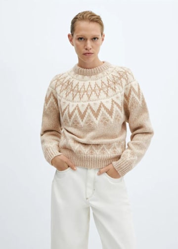 Mango Fairisle Jumper