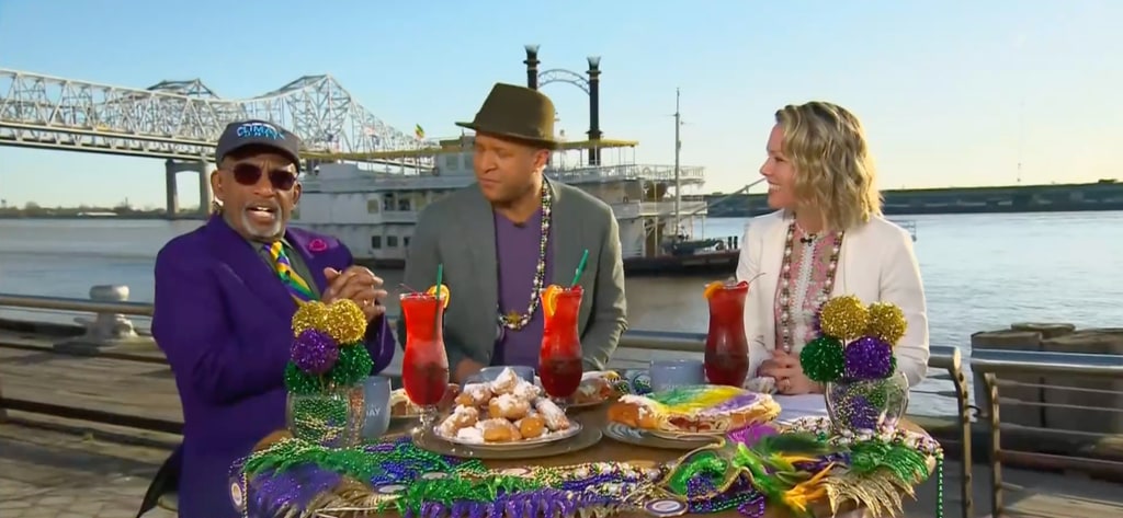 The hosts were based in New Orleans