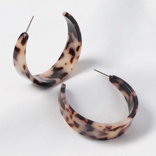 tortoiseshell earrings