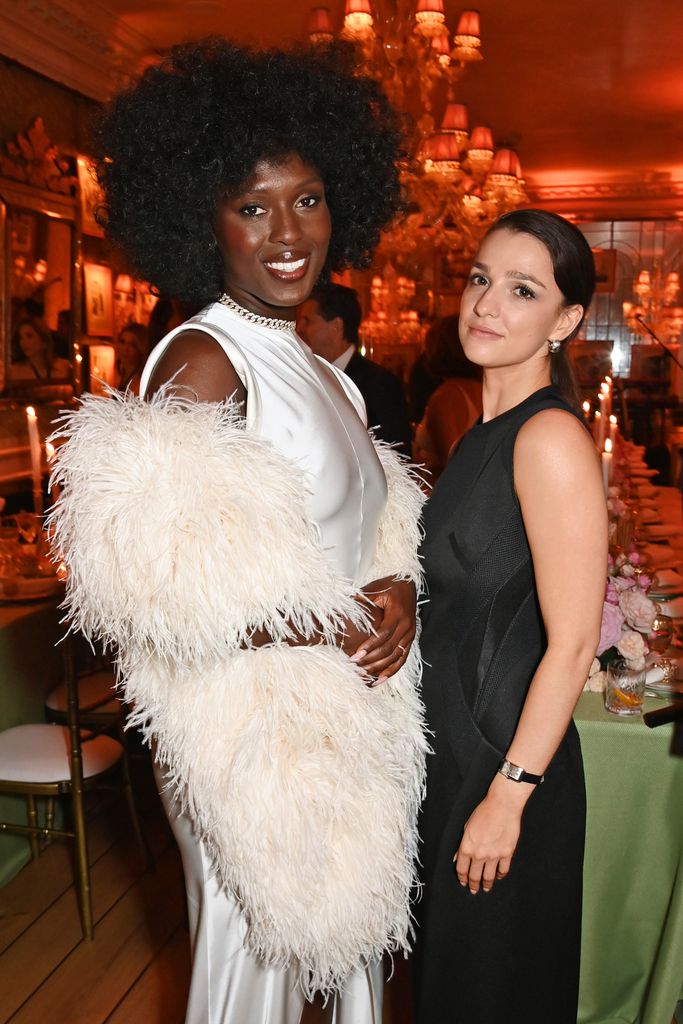 Jodie Turner-Smith and Marisa Abela attend Harry's Bar 45th anniversary dinner on June 26, 2024 in London, England. (Photo by Dave Benett/Getty Images for Harry's Bar)