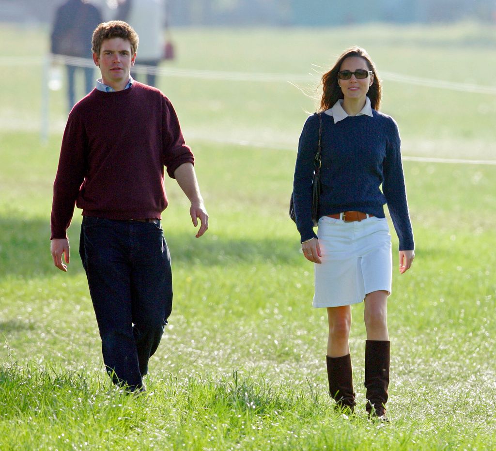 Kate Middleton pictured with James Meade in 2007