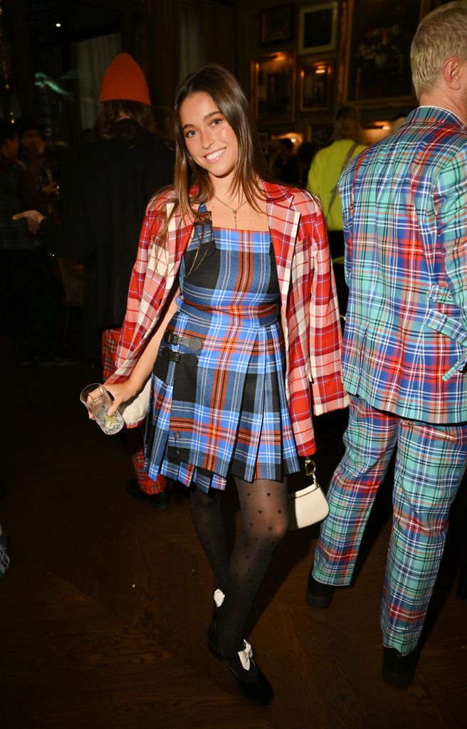 Lola Consuelos attends The London EDITION's iconic annual Burns Night feast hosted by Charles Jeffrey LOVERBOY at Berners Tavern at The London EDITION on January 28, 2025 in London, England. (Photo by Jed Cullen/Dave Benett/Getty Images for The London EDITION)