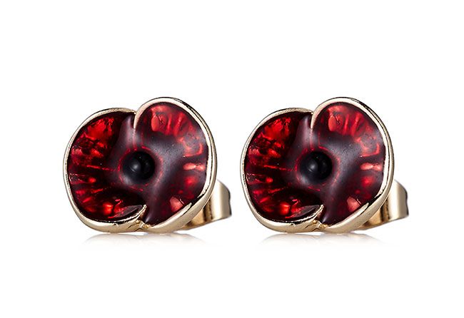 2 The Poppy Collection Poppy Stud Earrings