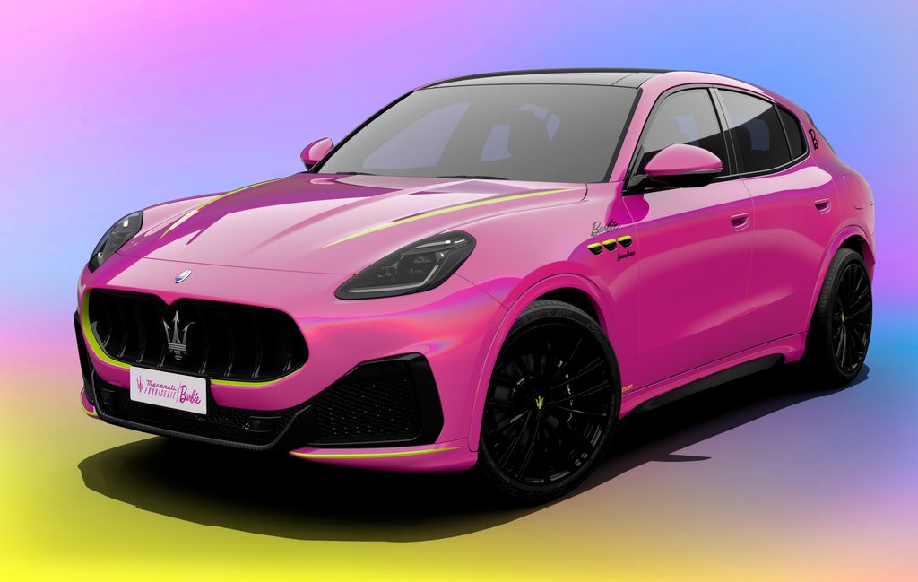 Pretty in pink? The special edition 'Maserati Grecale Barbie'