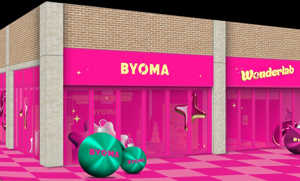 Byoma pop up shop