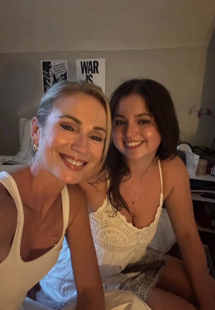 Photo shared by Amy Robach on Instagram featuring her daughter Annalise as they reunited in Boulder, Colorado for parents weekend
