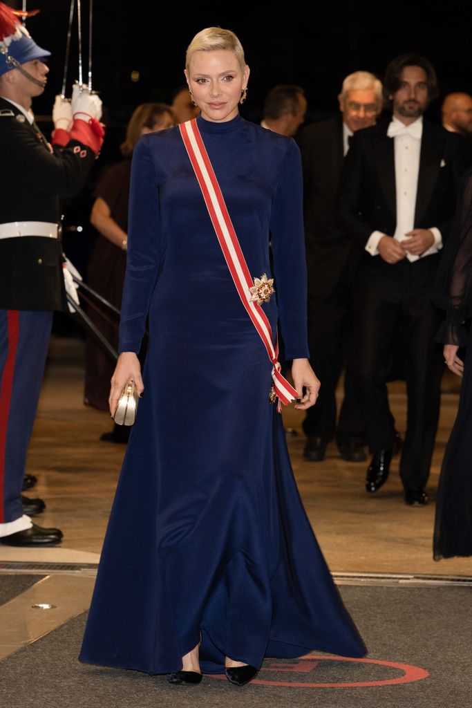 Princess Charlene of Monaco attends a Gala at the Grimaldi Forum during the Monaco National Day on November 19, 2022 in Monte-Carlo, Monaco.