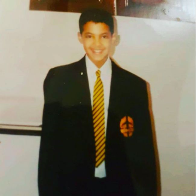 marvin humes young schoolboy