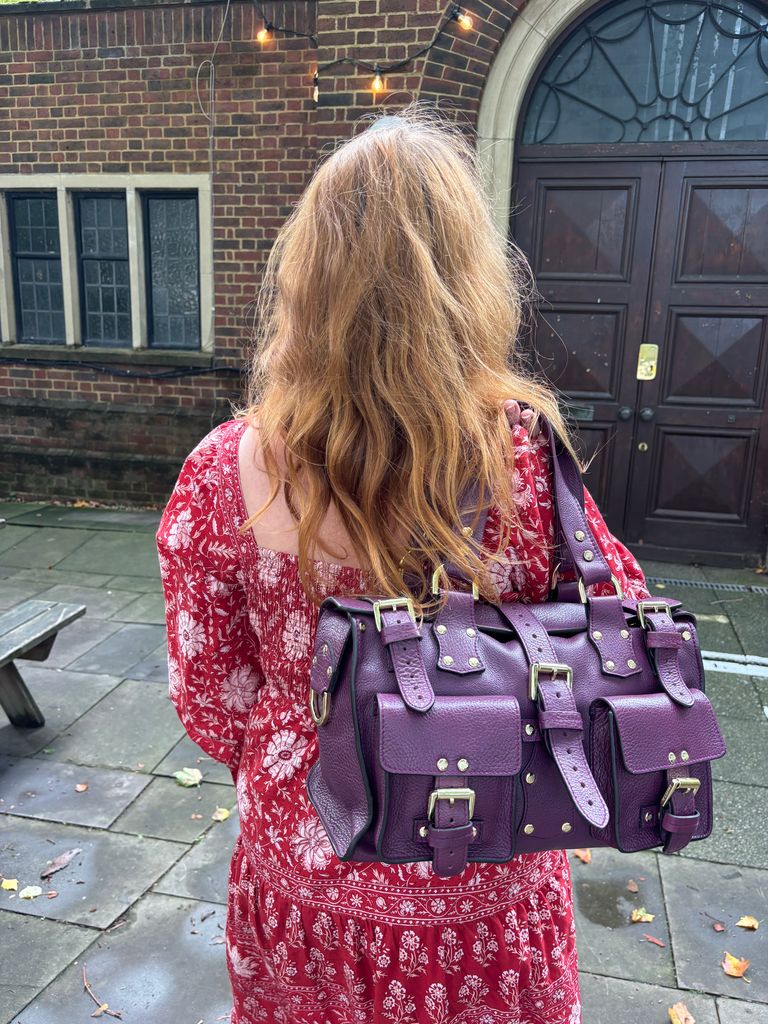 Styling a vintage Mulberry Roxanne bag