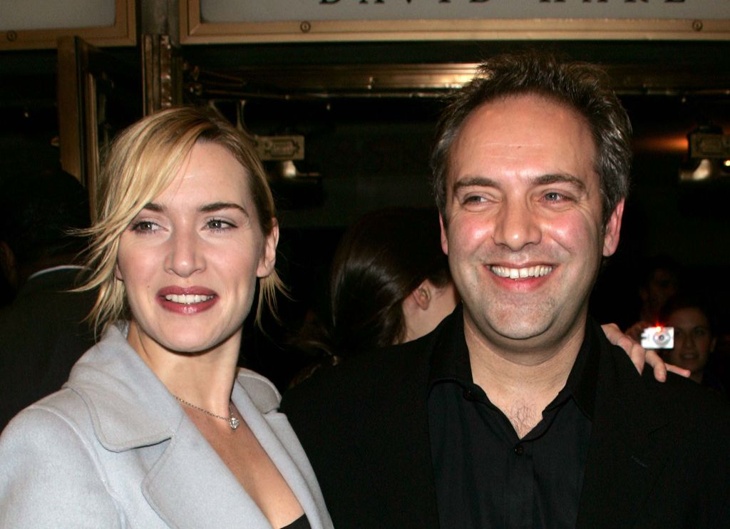 Kate Winslet and Sam Mendes during The Vertical Hour Opening Night of David Hare's New Play at The Music Box Theater in New York City, New York, United States. (Photo by Jim Spellman/WireImage)