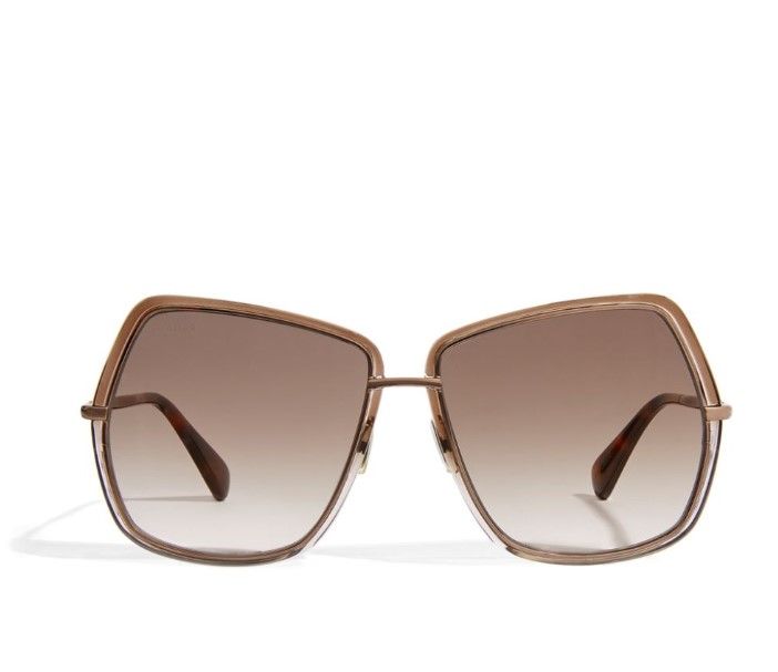 Oversized Geometric Sunglasses - Max Mara