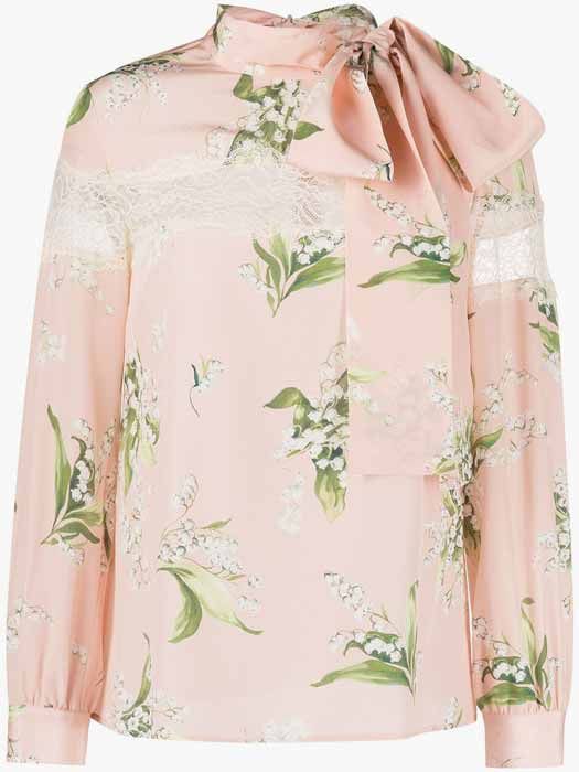 floral blouse farfetch