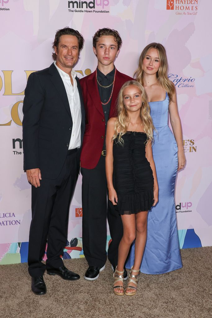 Oliver Hudson, Wilder Hudson, and Rio Hudson at The Goldie Hawn Foundation Celebrates 20th Anniversary Of MindUP Gala 