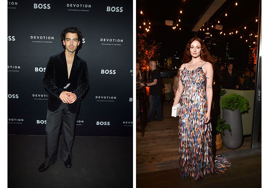 Sophie Turner & Joe Jonas Wore Louis Vuitton To The 'Devotion' Toronto Film  Festival Premiere