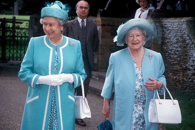 the queen and the queen mother