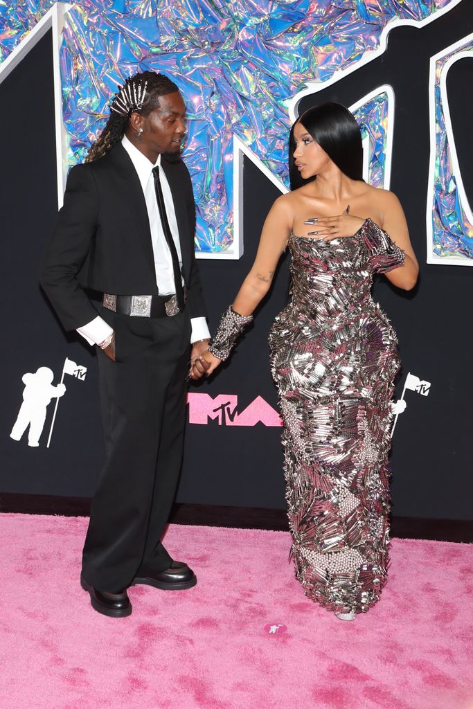 Offset and Cardi B attend the 2023 MTV Video Music Awards 