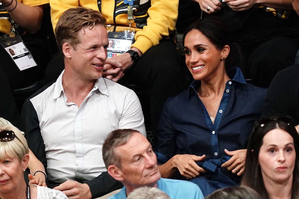 meghan markle and nicky scott at invictus games