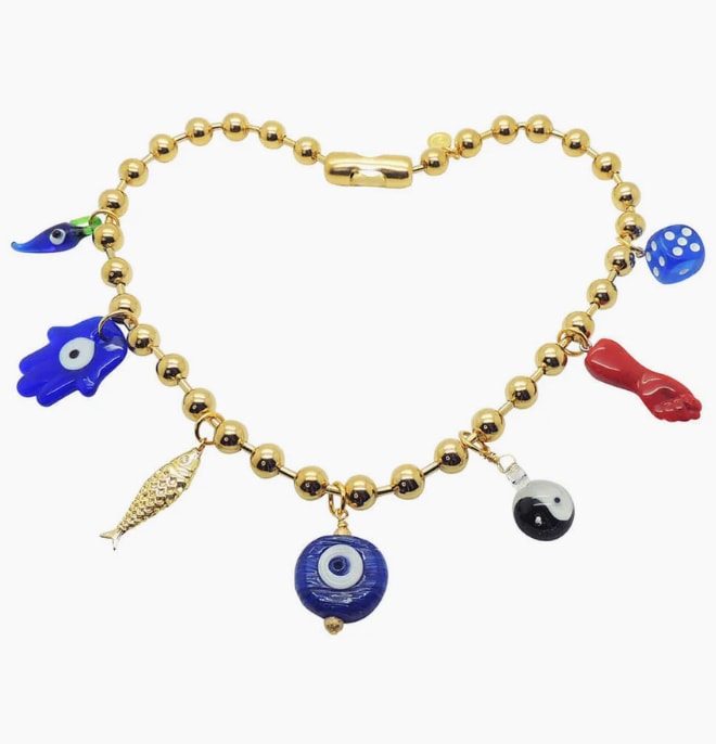 Maxi Lucky Charms Ball Chain Necklace