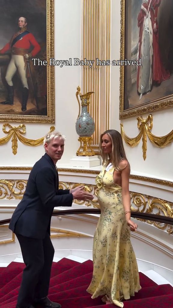 sophie and jamie shared a video of themselves dancing inside buckingham palace 