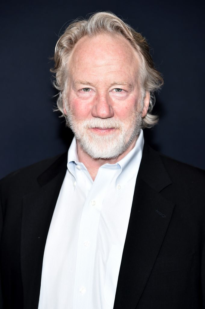 Timothy Busfield white shirt and suit
