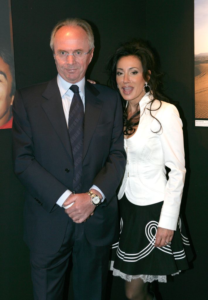 Sven Goran Eriksson and Nancy Dell'Olio 