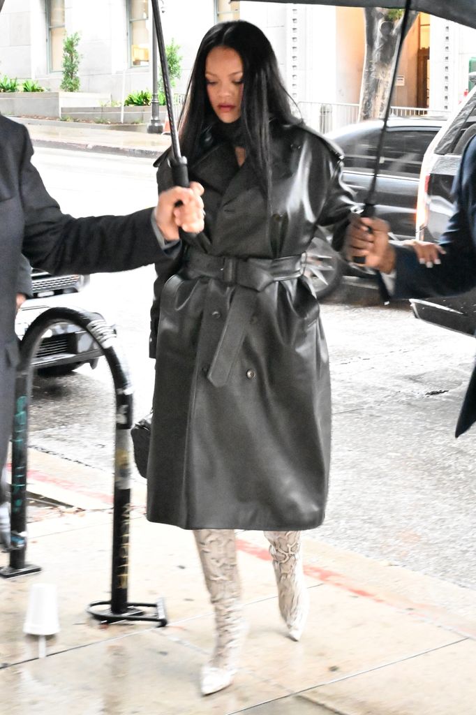 Rihanna attended the court hearing

