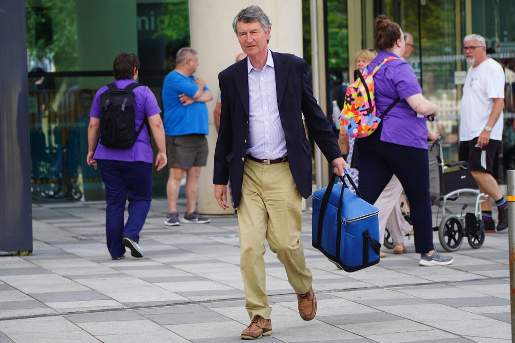 Vice Admiral Sir Tim Laurence thanked the team at Southmead Hospital 'for their care, expertise and kindness' during his wife's stay at the hospital