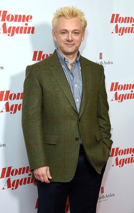 michael sheen blond at home again premiere in london
