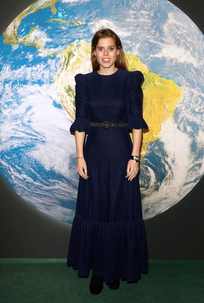 Princess Beatrice in a blue dress from The Vampire's Wife