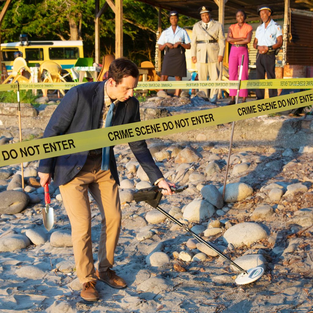 Ralf Little as DI Neville Parker in Death in Paradise 