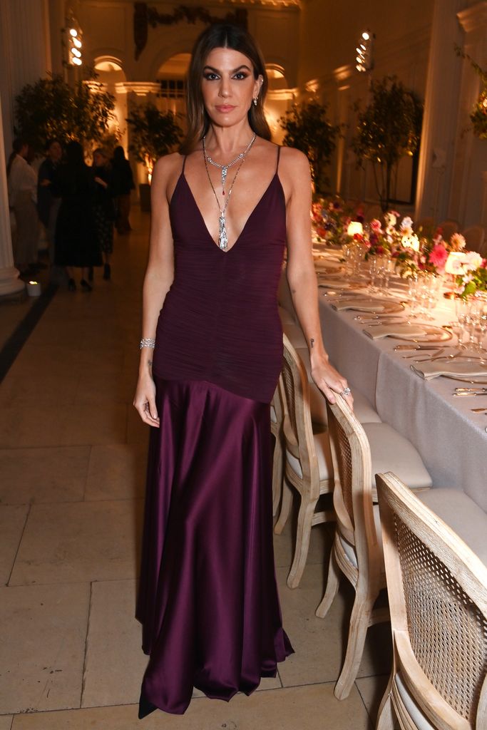 Bianca Brandolini d'Adda attends the EstÃ©e Lauder Re-Nutriv Dinner with Harrods, hosted by Aerin Lauder, Carolyn Murphy and Bianca Brandolini at The Orangery on October 22, 2024 in London, England. (Photo by Dave Benett/Getty Images for EstÃ©e Lauder)