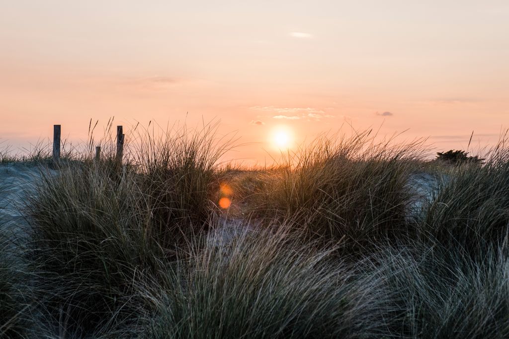 west wittering beach at sunset