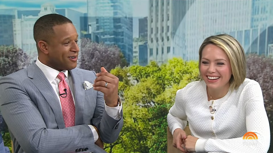 Today's Craig Melvin doesn't hold back with insult about Dylan Dreyer's appearance that only friends can say | HELLO!