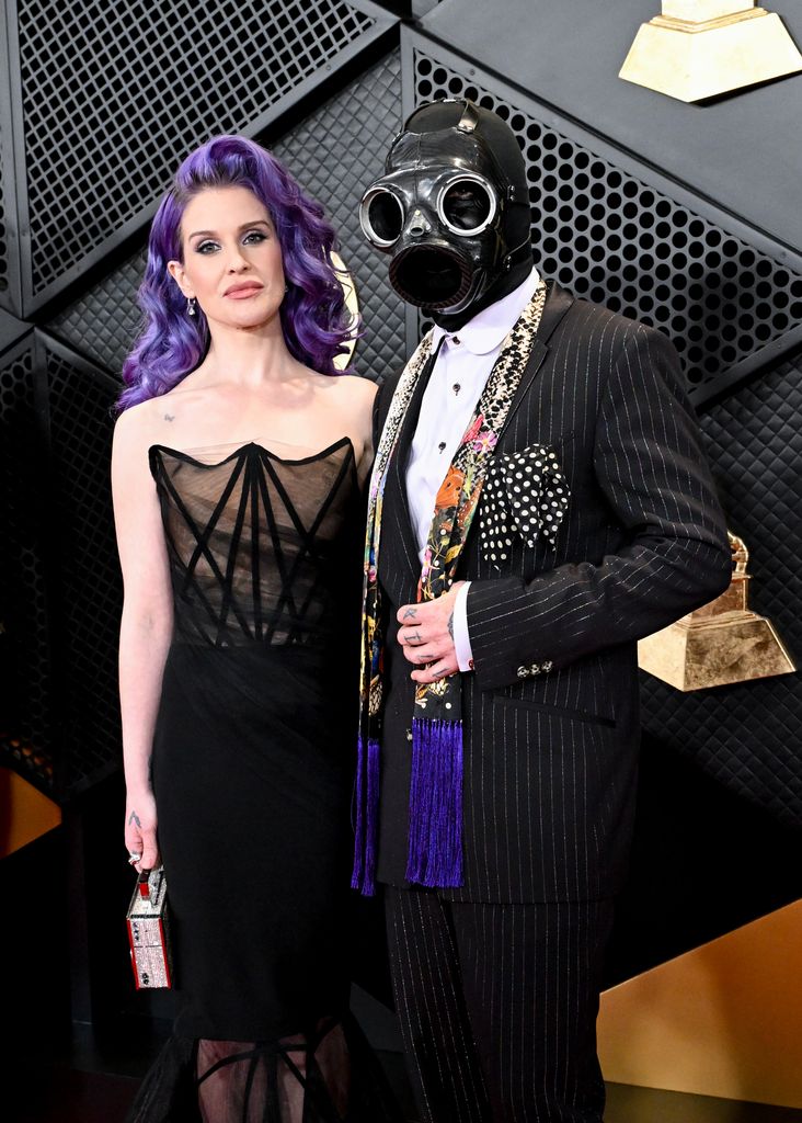 Kelly Osbourne and Slipknot at the 66th Annual GRAMMY Awards 