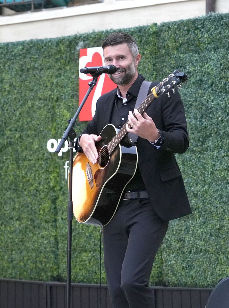 Brandon Jenner performs at the 2025 Open Heart Gala