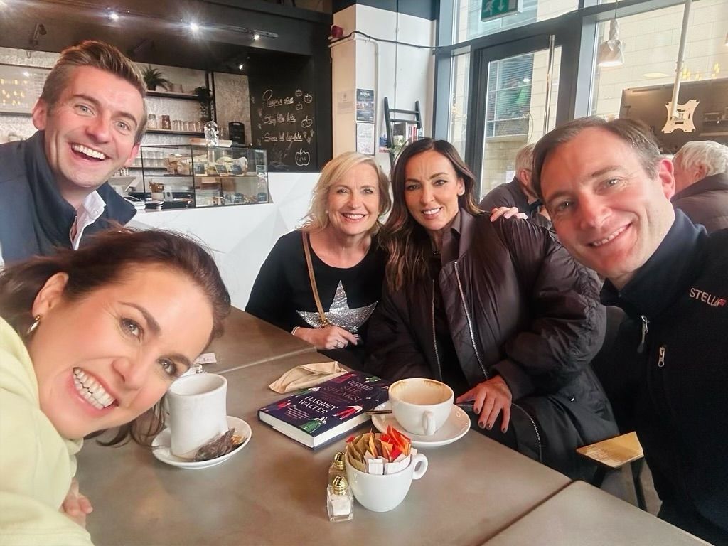 BBC Breakfast stars enjoyed a good breakfast after the show